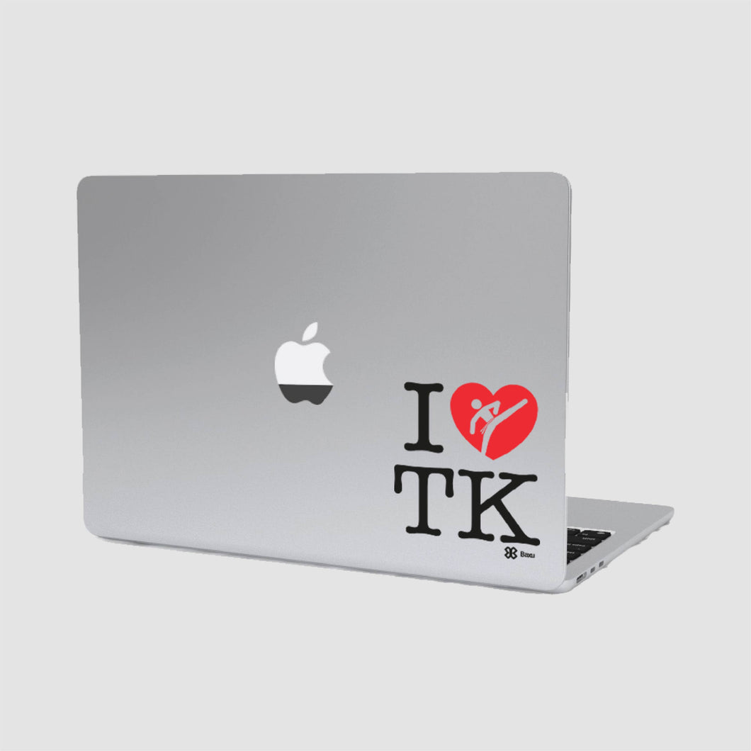 Sticker Taekwondo - I love Tae Kwon Do -