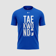 Cargar imagen en el visor de la galería, Playera Unisex Taekwondo - Show Tae Kwon Do - Azul rey
