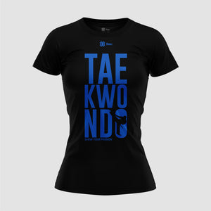 Blusa Dama Taekwondo - Show Tae Kwon Do - Negro